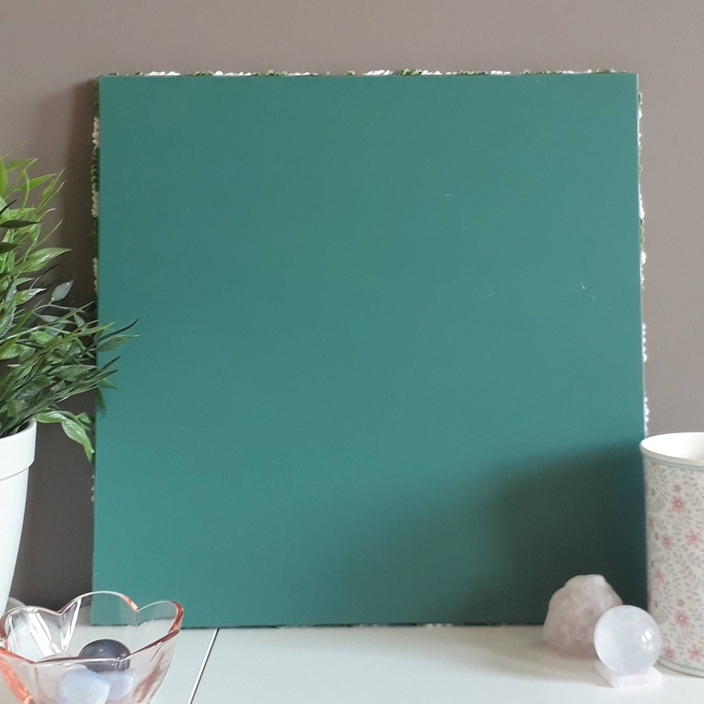 Unique Home Decor Tufted Mirror