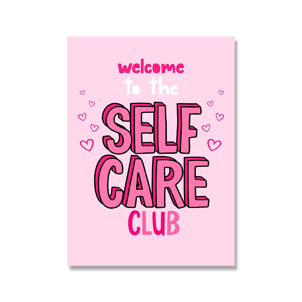 Cute Motivation Wall Art Poster