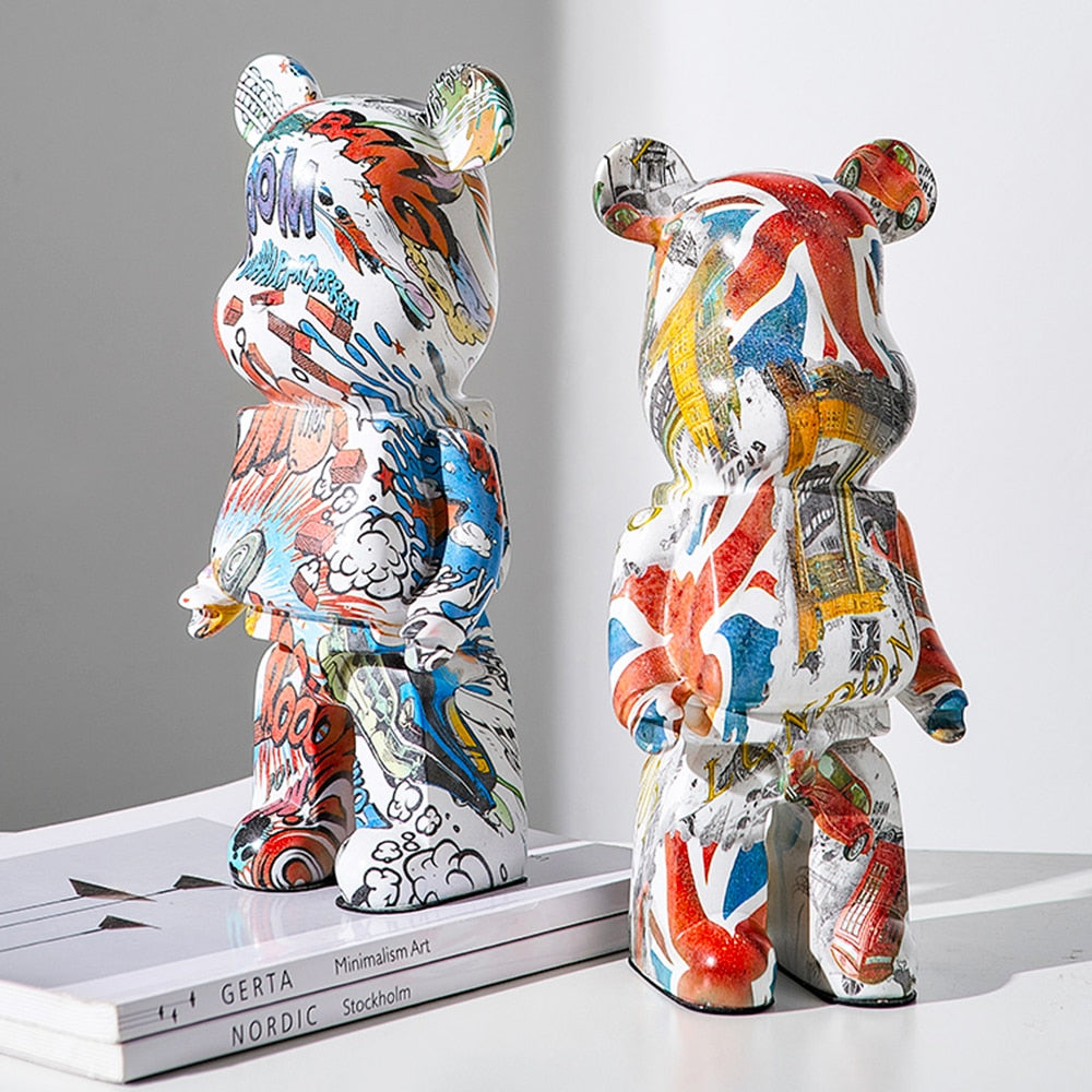 Nordic Home Decor Bear Figurine