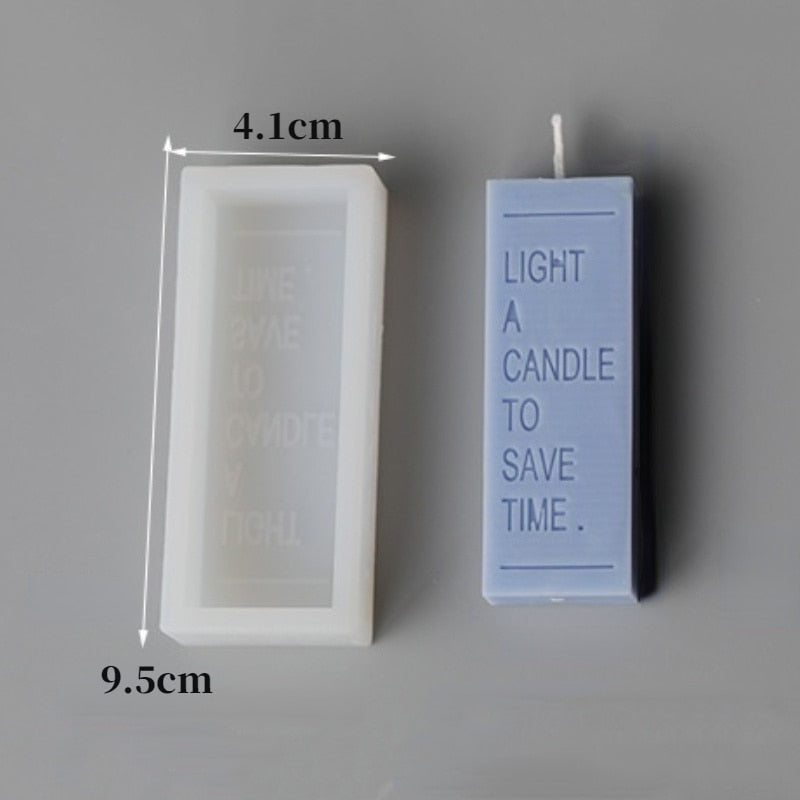 Handmade Silicone Mold Aromatherapy Candle