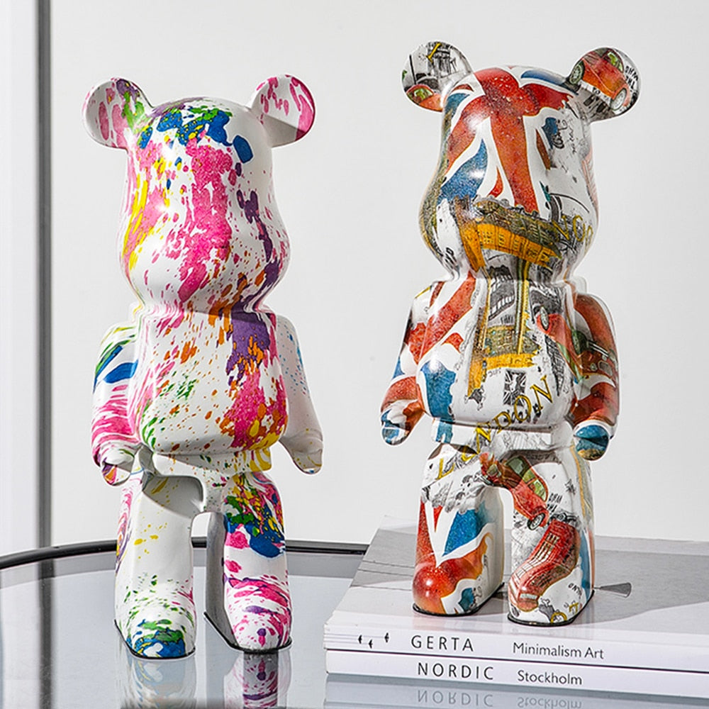 Nordic Home Decor Bear Figurine