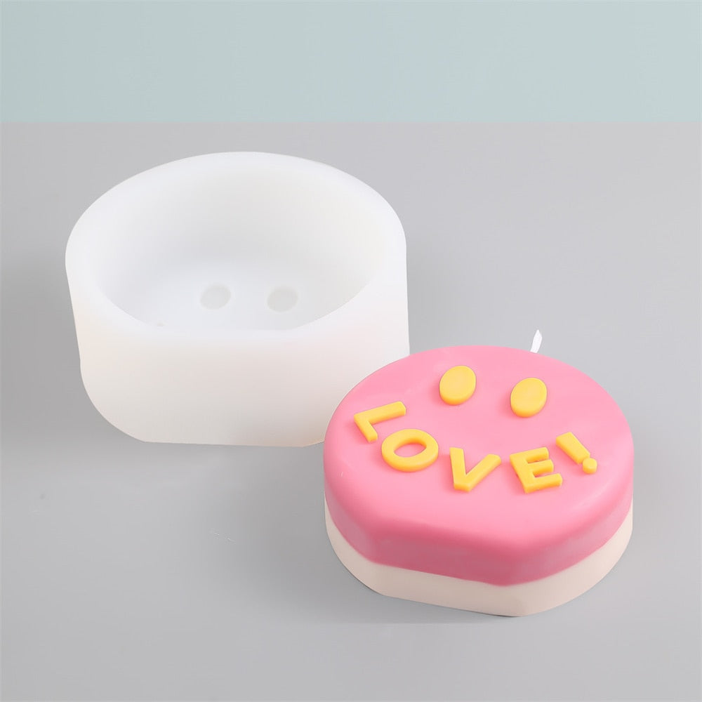 Big Fuck or Love Smile Silicone Candle