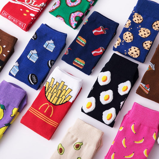 Cute Women's Cartoon Socks
