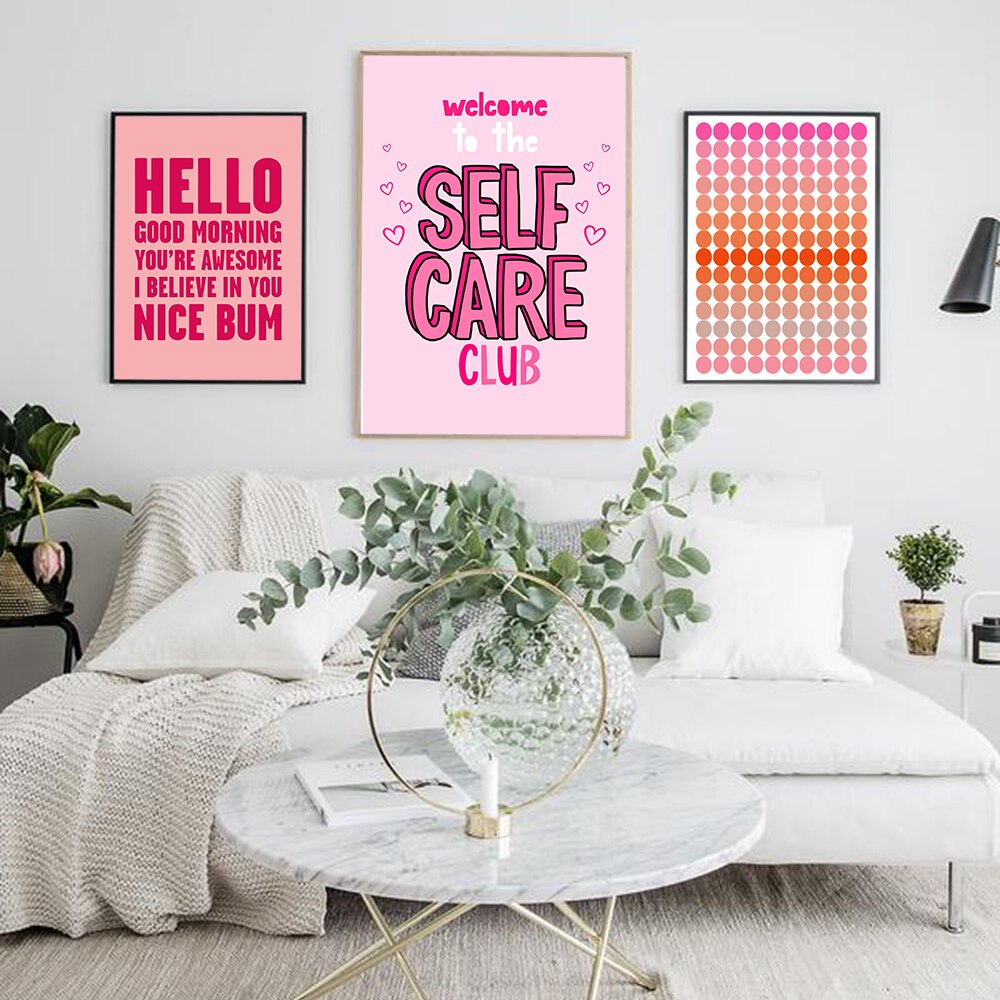 Cute Motivation Wall Art Poster
