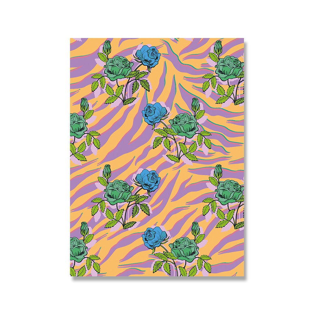 Colourful Flash Home Wall Art Canvas