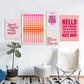 Cute Motivation Wall Art Poster