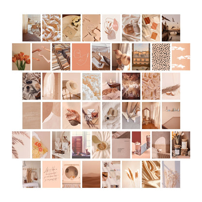 Postcard Photo Collage Set Wall Decor
