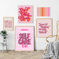 Cute Motivation Wall Art Poster