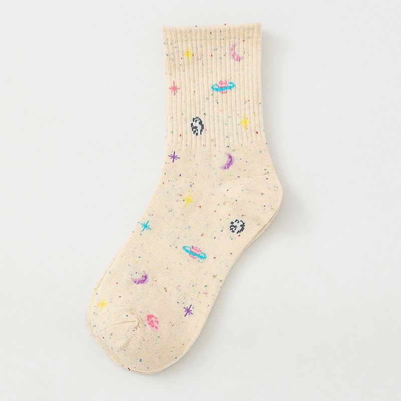 Cute Moon and Stars Women's Socks