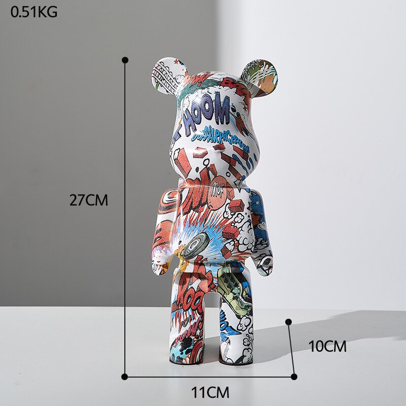 Nordic Home Decor Bear Figurine
