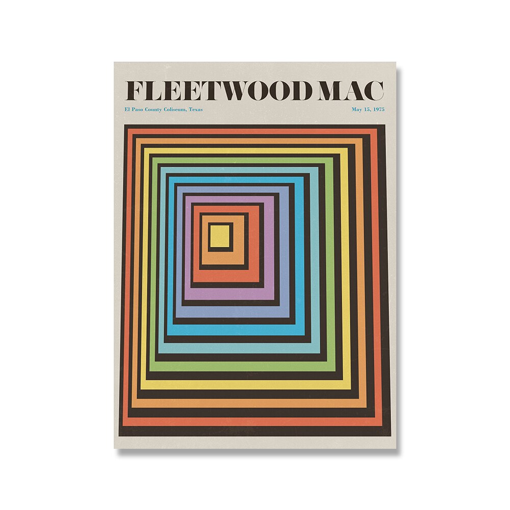 Retro Music Wall Art Posters