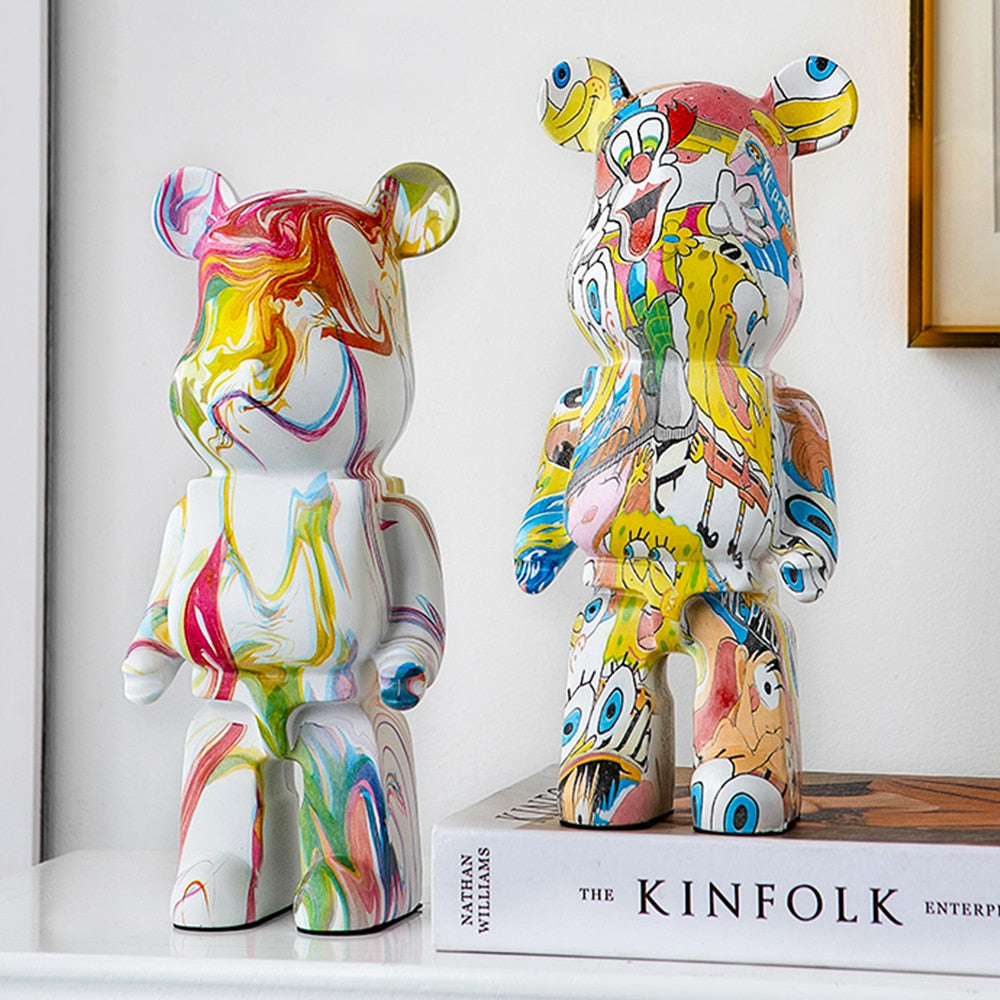 Nordic Home Decor Bear Figurine