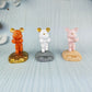 Home Decor Mini Bear Phone Stand Figurine