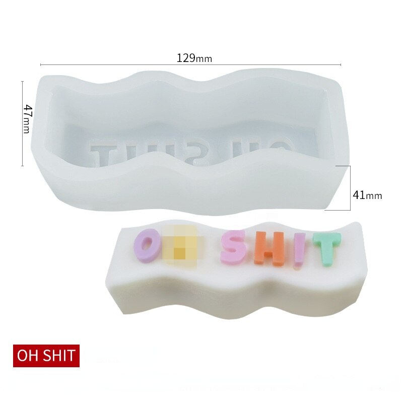 Handmade Silicone Mold Aromatherapy Candle