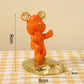 Home Decor Mini Bear Phone Stand Figurine