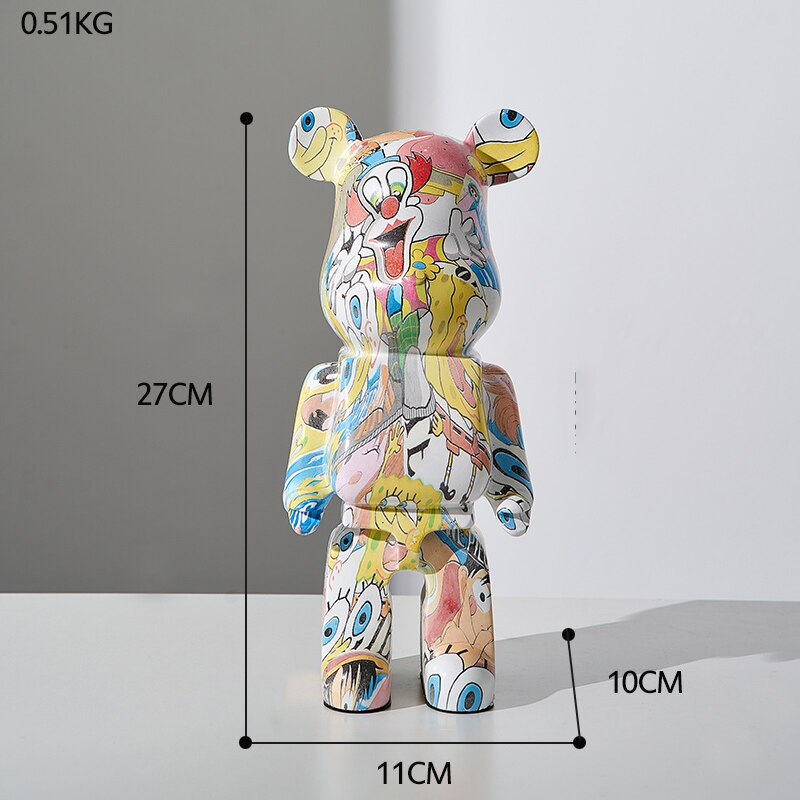 Nordic Home Decor Bear Figurine