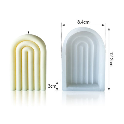 U Shape Scented Aromatherapy Candle