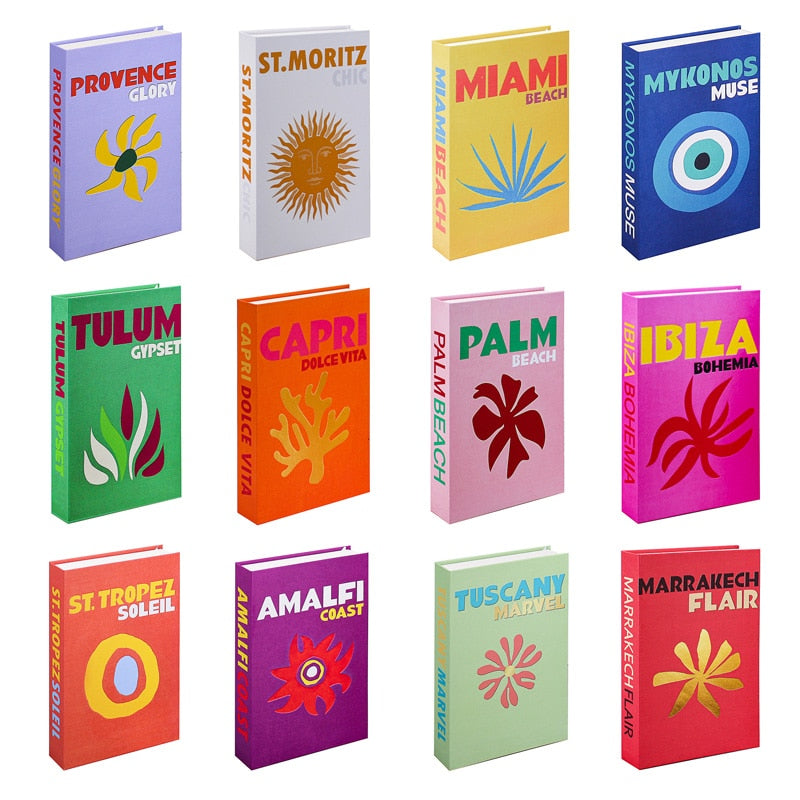 Openable Fake Books Decoration Box
