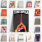 Retro Music Wall Art Posters