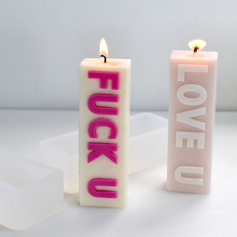 Handmade Silicone Mold Aromatherapy Candle