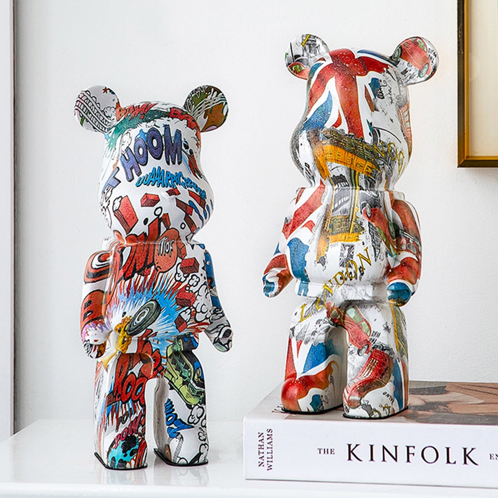 Nordic Home Decor Bear Figurine
