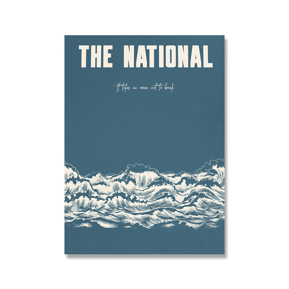 Retro Music Wall Art Posters