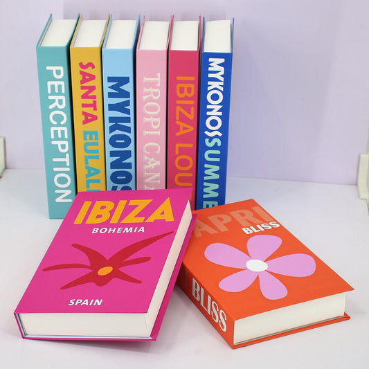Openable Fake Books Decoration Box