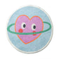 Cute Girly Heart Shape Bathroom Mat