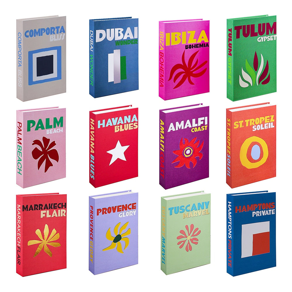 Openable Fake Books Decoration Box