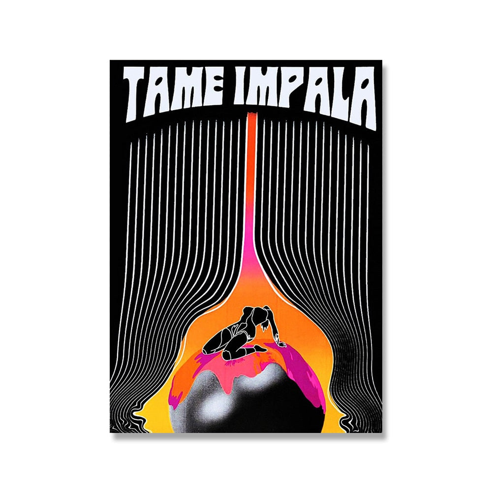 Retro Music Wall Art Posters