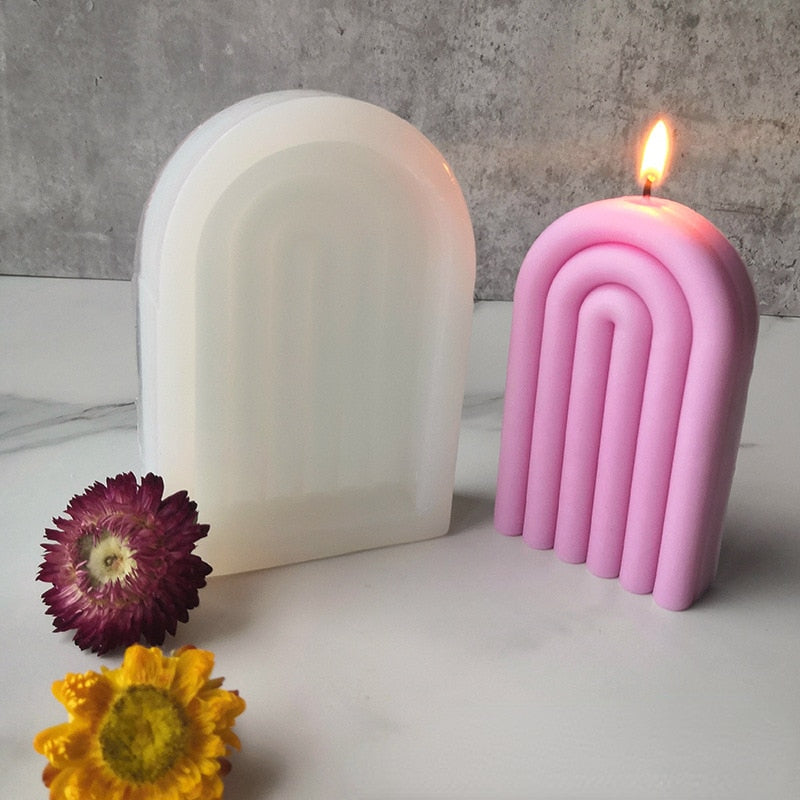 U Shape Scented Aromatherapy Candle